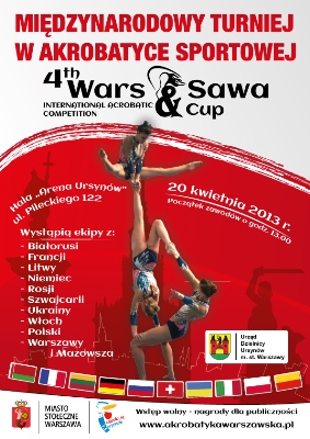 Międzynarodowy turniej w akrobatyce sportowej "Wars & Sawa Cup"