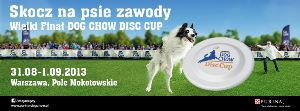 Finał Dog Chow Disc Cup 2013 Warszawa