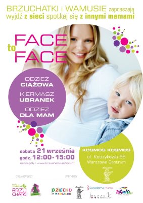 Face to Face vol. II - kiermasz odzieży dziecięcej i ciążowej