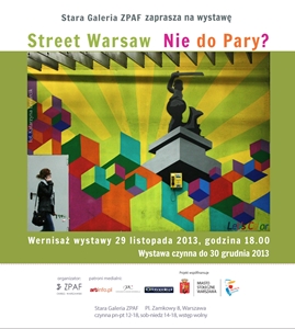 Wernisaż wystawy "Street Warsaw – nie do pary?" 