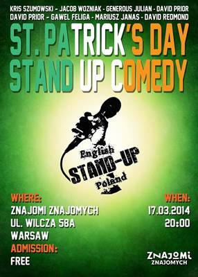 St. Patrick's Day Stand-Up Comedy