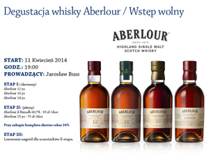 Darmowa degustacja whisky Aberlour