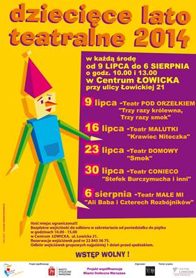 Dziecięce Lato Teatralne 2014 - Teatr malutki: "Krawiec Niteczka"