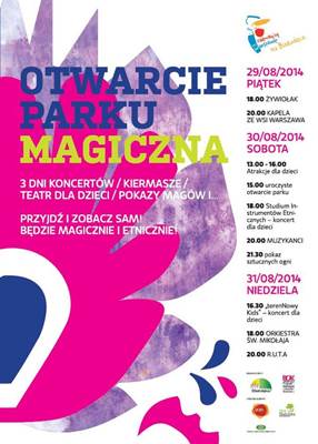 Koncert z okazji otwarcia Parku Magiczna: Żywiołak i Kapela Ze Wsi Warszawa