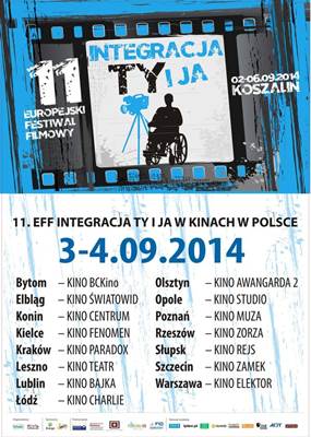 11. EUROPEJSKI FESTIWAL "Integracja Ty i Ja" - program 4.09
