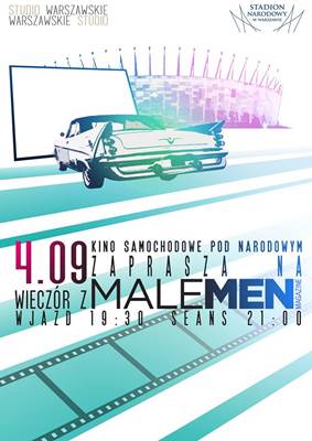 MaleMen'owe kino samochodowe pod Narodowym
