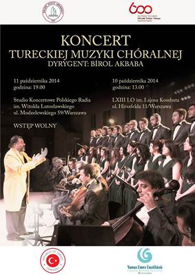 Koncert tureckiej muzyki chóralnej