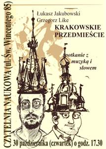 "Krakowskie Przedmieście" - koncert poezji śpiewanej