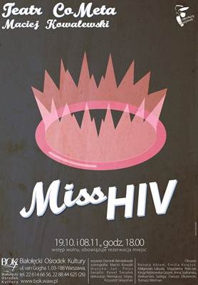 Spektakl Teatru CoMeta "Miss HIV"