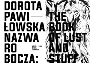 Dorota Pawiłowska / Nazwa robocza: The Book of lust and Stuff