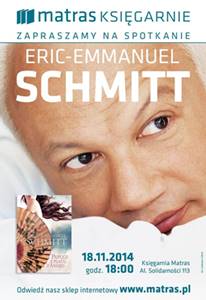 Spotkanie z Erikiem-Emmanuelem Schmittem.