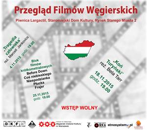 Przegląd  Filmów Węgierskich - Pokaz filmów krótkometrażowych