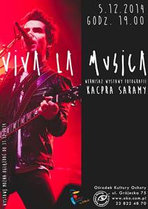VIVA la Musica. Wernisaż wystawy prac fotograficznych Kacpra Saramy
