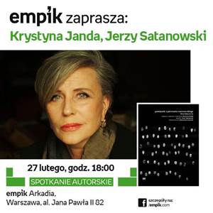 Spotkanie z Krystyną Jandą i Jerzym Satanowskim w warszawskiej Arkadii