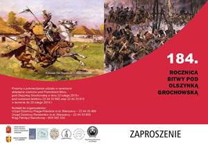 184. rocznica Bitwy pod Olszynką Grochowską
