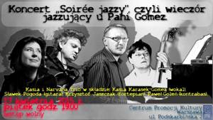 Koncert "Soirée jazzy", czyli wieczór jazzujący u Pani Gomez