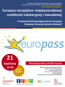 Europass narzędziem międzynarodowej mobilności edukacyjnej i zawodowej