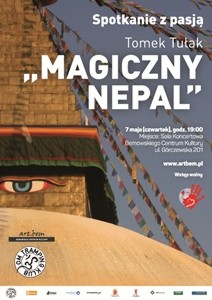 Spotkanie z pasją: Tomek Tułak "Magiczny Nepal" + Zbiórka dla Nepalu