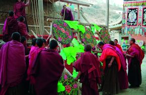 Tybet.W drodze do Kumbum