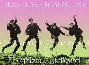 Żak Band | Wieczór muzyki polskiej i zachodniej 60s|70s|80s