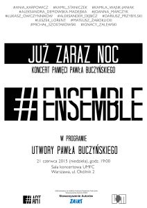 "Już zaraz noc" koncert zespołu Hashtag Ensemble
