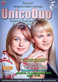 Koncert białoruskiego zespołu UnicoDuo