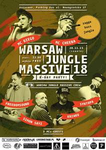 Warsaw Jungle Massive 18 - Cheeba & Diego Cichy Don - B-Day Edition