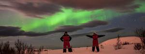 W pogoni za światłem w Tromsø, czyli zorza polarna oczami Basi i Michała Świderskich