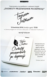 Promocja książki Tomasza Jastruna "Osobisty przewodnik po depresji"