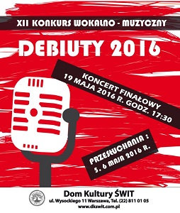 XXII Konkurs Wokalno-Muzyczny Debiuty - finał