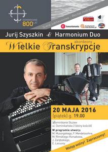 Jurij Szyszkin & Harmonium Duo - mistrzowski recital akordeonowy