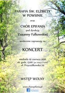 Koncert Chóru EPIFANIA