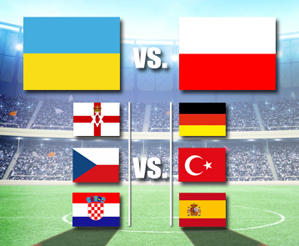 Transmisja meczów: Ukraina – Polska, Irlandia Północna- Niemcy, Czechy – Turcja, Chorwacja – Hiszpania