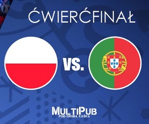 Transmisja meczu ćwierćfinału Euro 2016 Polska - Portugalia