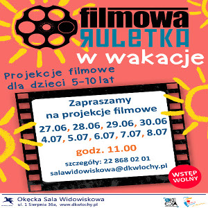 Filmowa Ruletka w Wakacje! - projekcie filmowe dla dzieci