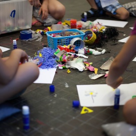 Działania otwarte - warsztaty dla dzieci "Przestrzeń, czyli kreatywność i architektura"
