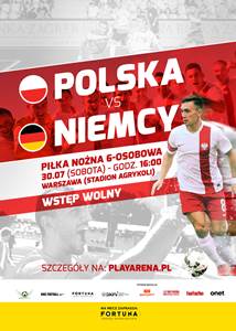 Mecz Polska vs Niemcy w piłce nożnej 6-osobowej