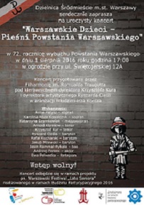 Koncert „Warszawskie Dzieci – Pieśni Powstania Warszawskiego”
