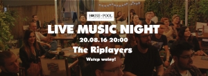 Live Music Night w House of Pool: The Riplayers