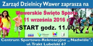 Wawerskie Święto Sportu w Nadwiślu