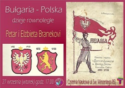 „Bułgaria – Polska: dzieje równoległe” – prelekcja w Czytelni Naukowej