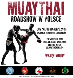Seminarium boksu tajskiego / Muaythai Roadshow