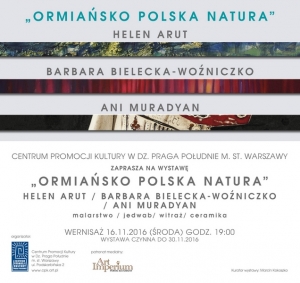Wernisaż wystawy pt. "Ormiańsko-polska natura"