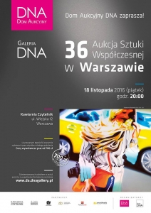 36. Aukcja Sztuki Domu Aukcyjnego DNA w Warszawie