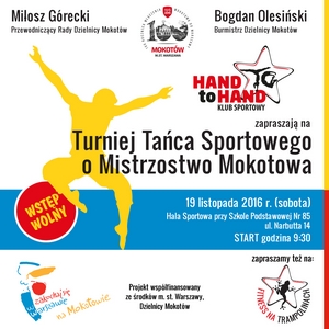 Turniej Tańca Sportowego o Mistrzostwo Mokotowa 2016