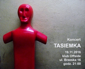 Koncert benefitowy: TASIEMKA + afterparty