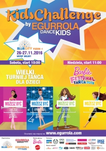Wielki Turniej Kids Challenge i Festiwal Tańca Barbie