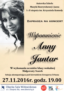 Koncert poświęcony pamięci Anny Jantar