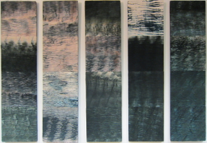 Zanikająca tradycja - współczesna interpretacja w oparciu o japońską sztukę barwienia tkanin shibori arashi