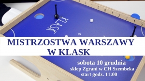 Mistrzostwa Warszawy w grze KLASK